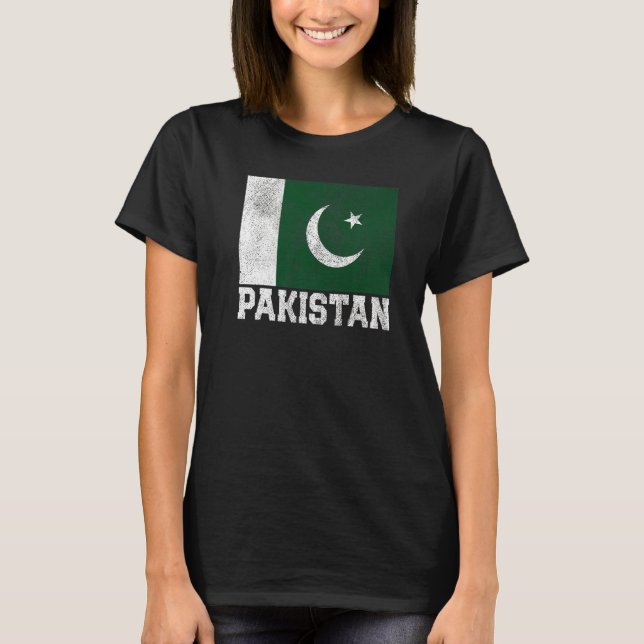 Pakistan Flag Pride Roots Country Family Nation Na T-Shirt (Front)
