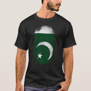 Pakistan Flag Souvenir - Distressed Pakistani T-Shirt