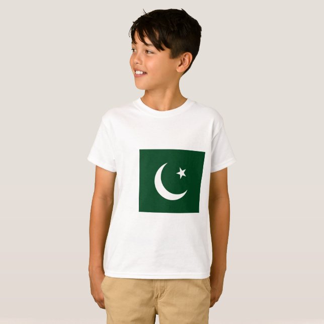Pakistan Flag T-Shirt (Front Full)