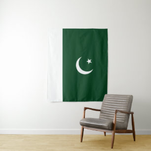Pakistan flag tapestry