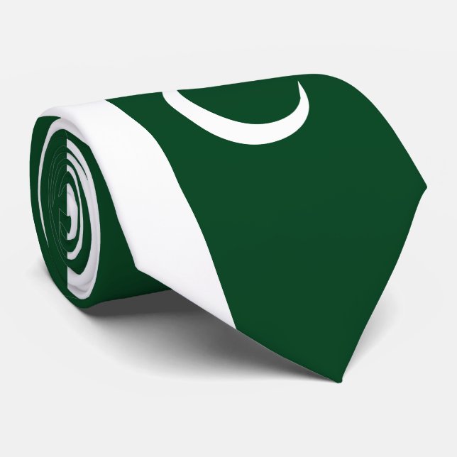 Pakistan Flag Tie (Rolled)