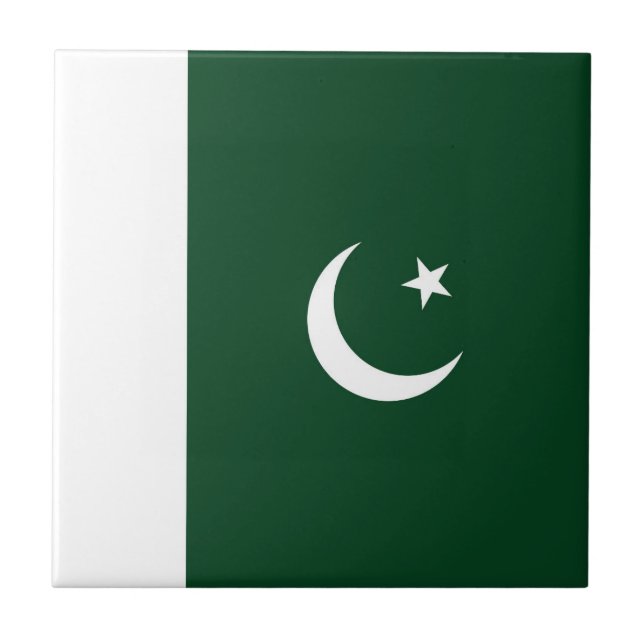 Pakistan flag tile (Front)