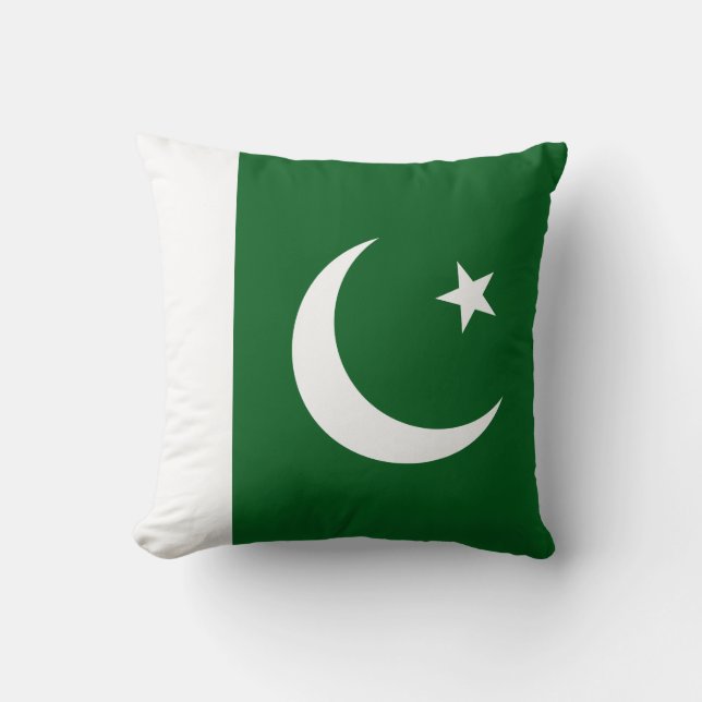 Pakistan Flag x Flag Pillow (Front)