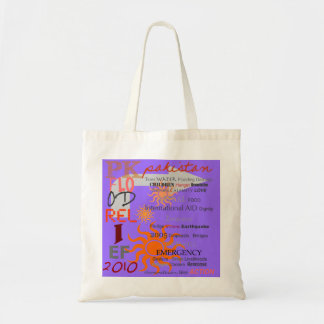 Pakistan Flood Relief - Purple Recyclable Tote Bag