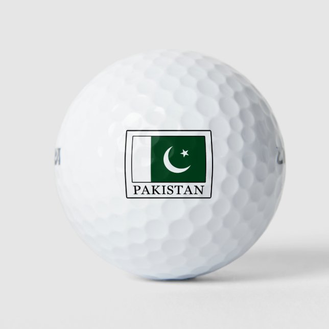 Pakistan Golf Balls (Front)