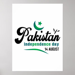 Pakistan Independence Day 14 August Poster