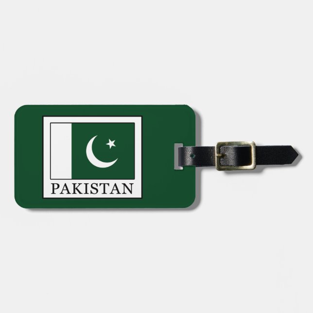 Pakistan Luggage Tag (Front Horizontal)