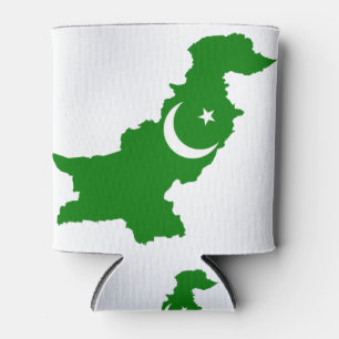 Pakistan Map Can Cooler