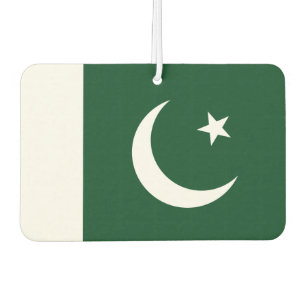 Pakistan National World Flag Car Air Freshener