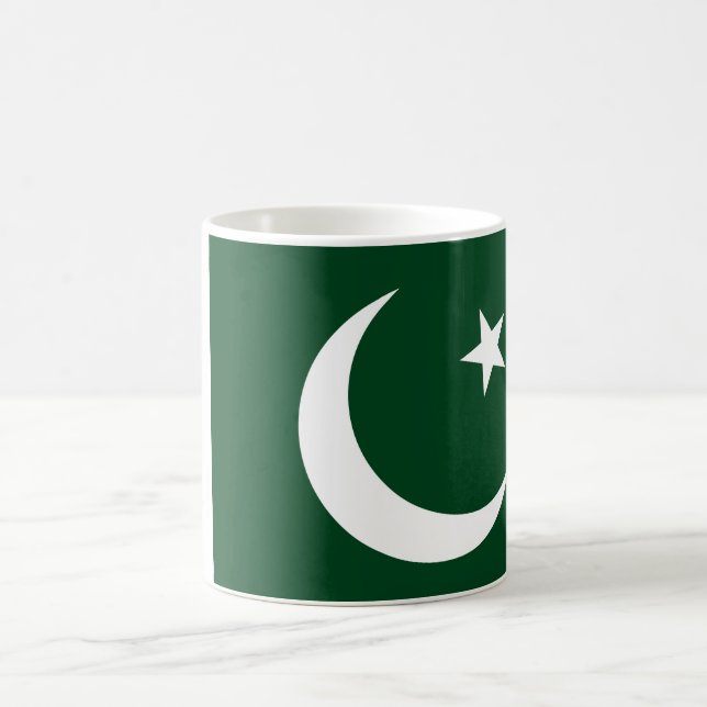 Pakistan (Pakistani) Flag Coffee Mug (Center)