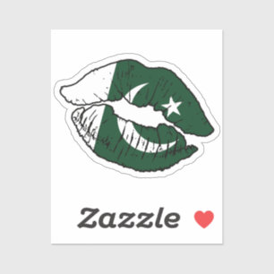 Pakistan Pakistani Lipstick Love Flag