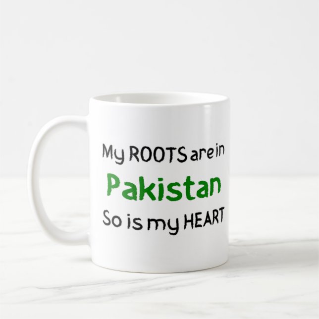 pakistan roots coffee mug (Left)