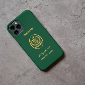 Pakistan Travel Passport Print Souvenir Case-Mate iPhone 14 Case