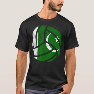Pakistan Volleyball Pakistani Flag Volleyball Men T-Shirt