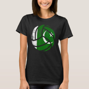Pakistan Volleyball Pakistani Flag Volleyball Men T-Shirt