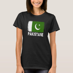 Pakistane Flag Support Pakistani People Women Men T-Shirt