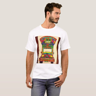 Pakistani beautiful Truck Art T-shirt
