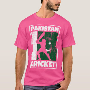 Pakistani Cricket Fan Flag Of Pakistan Cricket T-Shirt