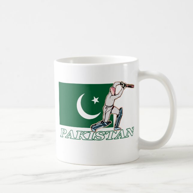 Pakistani Cricket Player Coffee Mug (Right)
