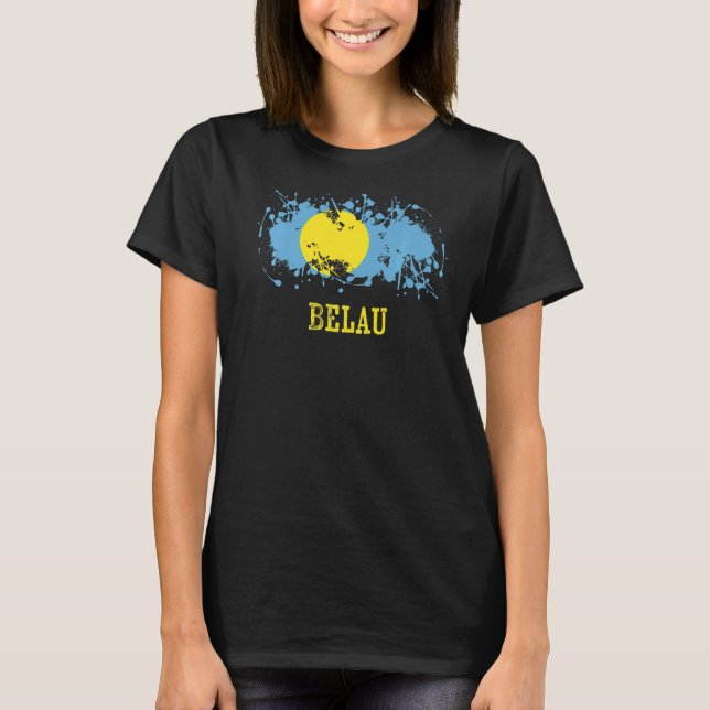 Pakistani enthusiasts for Belau and Palau   T-Shirt (Front)
