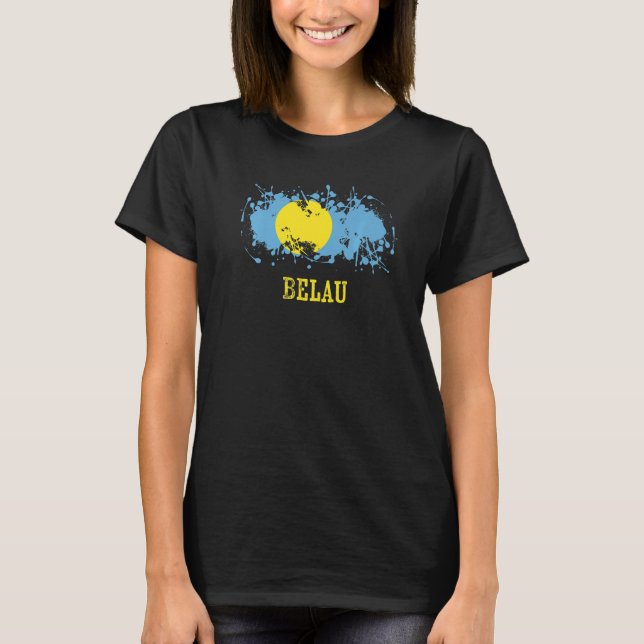 Pakistani enthusiasts for Belau and Palau   T-Shirt (Front)