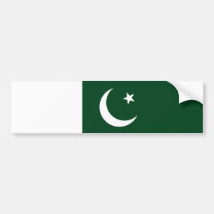Pakistani Flag Bumper Sticker
