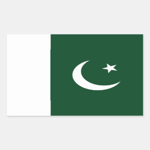 Pakistani Flag, Flag of Pakistan Rectangular Sticker