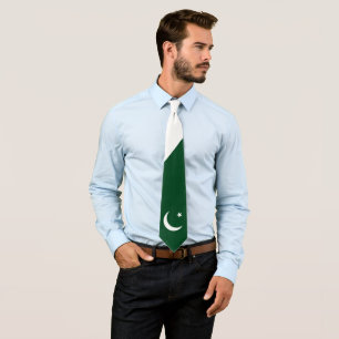 Pakistani Flag Independence Day Men's Tie