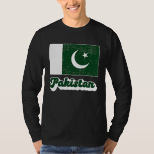 Pakistani Flag Pakistan Heritage Pakistani Roots T-Shirt