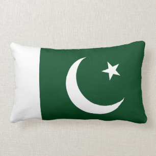 Pakistani flag pillow