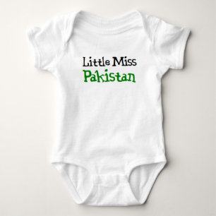 pakistani little miss baby bodysuit