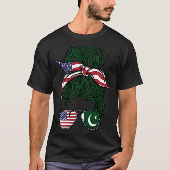 Pakistani Roots Pakistan Girl T-Shirt (Front)