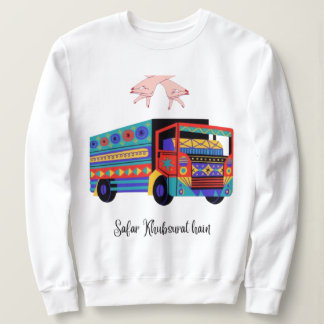 Pakistani Truck Art Cultural Folk Design Sweatshirt