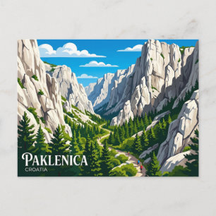 Paklenica National Park Croatia Postcard