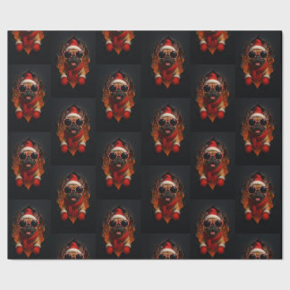 Pakpapier met Kersthond – Vrolijkheid in elke vouw Wrapping Paper