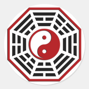 PaKua Classic Round Sticker