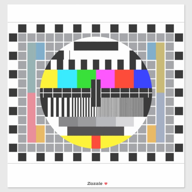 PAL test card (Sheet)