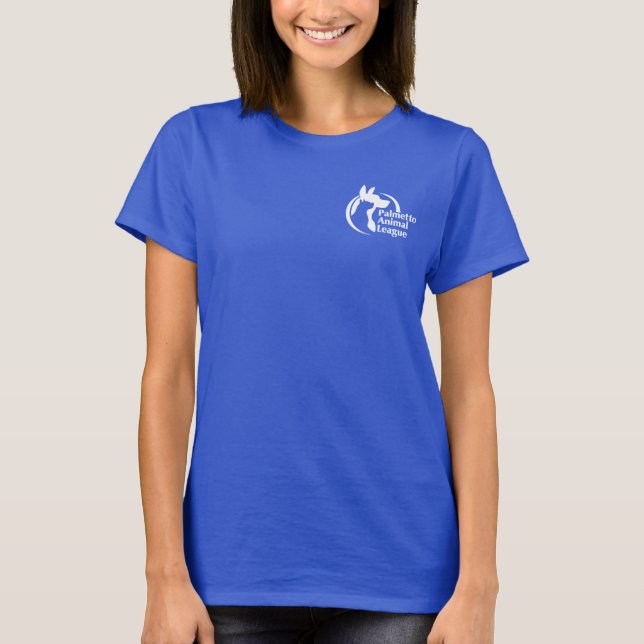 PAL Volunteer Logo Shirt - Blue (Front)