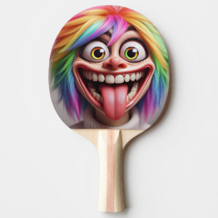 Pala De Ping Pong Muñeco Caso Paddle