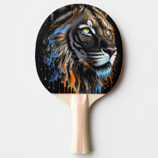 Pala de PIng Pong Rostro de León artístico Paddle