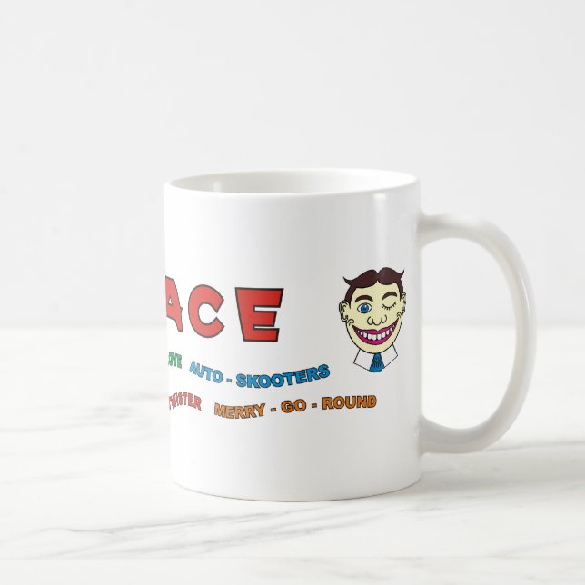 Palace Building Front Coffee Mug (Right)