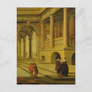 Palace Courtyard Postcard