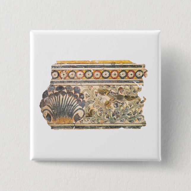 Palace Decoration 15 Cm Square Badge (Front)