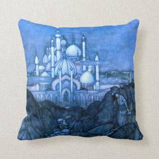 Palace Edmun Dulac Architecture Arabian Nights Cushion