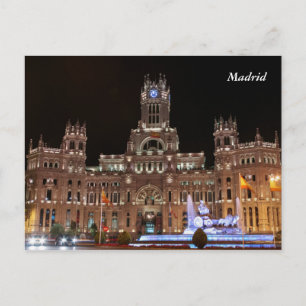 Palace of Cibeles Postcard