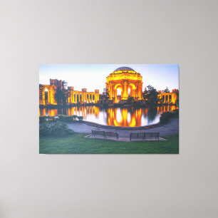 Palace of Fine Arts at Dusk Canvas Print