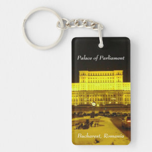 Palace of Parliament, Bucharest, Romania Key Ring