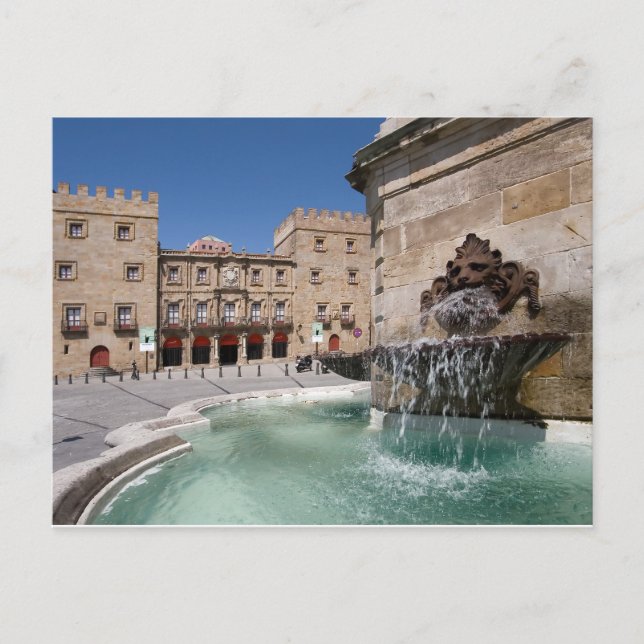Palace of Revillagigedo, Gijon Postcard (Front)