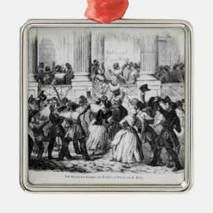 Palace of the Princes of Prussia in Berlin Metal Tree Decoration