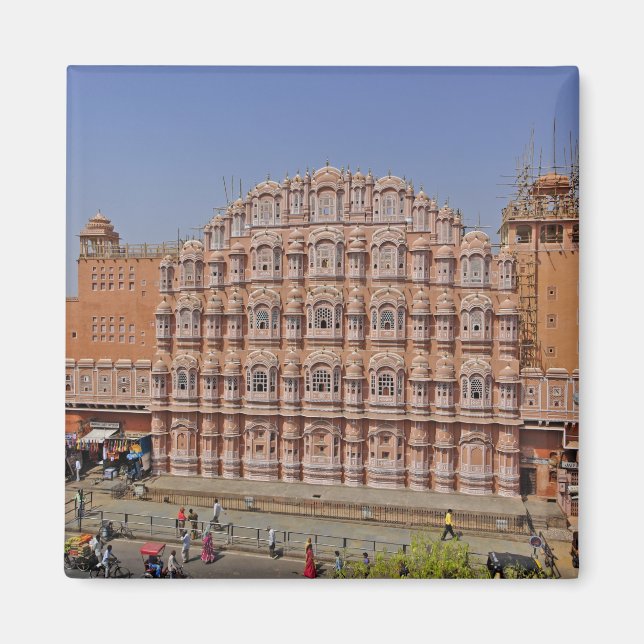 Palace of the Winds (Hawa Mahal), Jaipur, India, Magnet (Front)